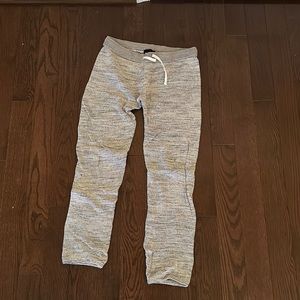 Monrow waffle knit grey sweatpants